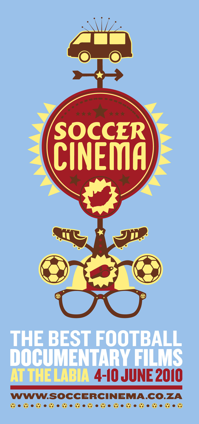 Programme for Soccer Cinema at the Labia, part 1